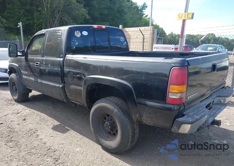 2001 GMC Sierra 2500Hd Sle из США, поврежденный, VIN 1GTHK29G51E240223